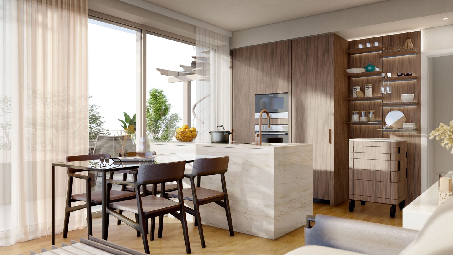 Appartamento 14A Soggiorno 2 - Residenze Civico 12 Loano