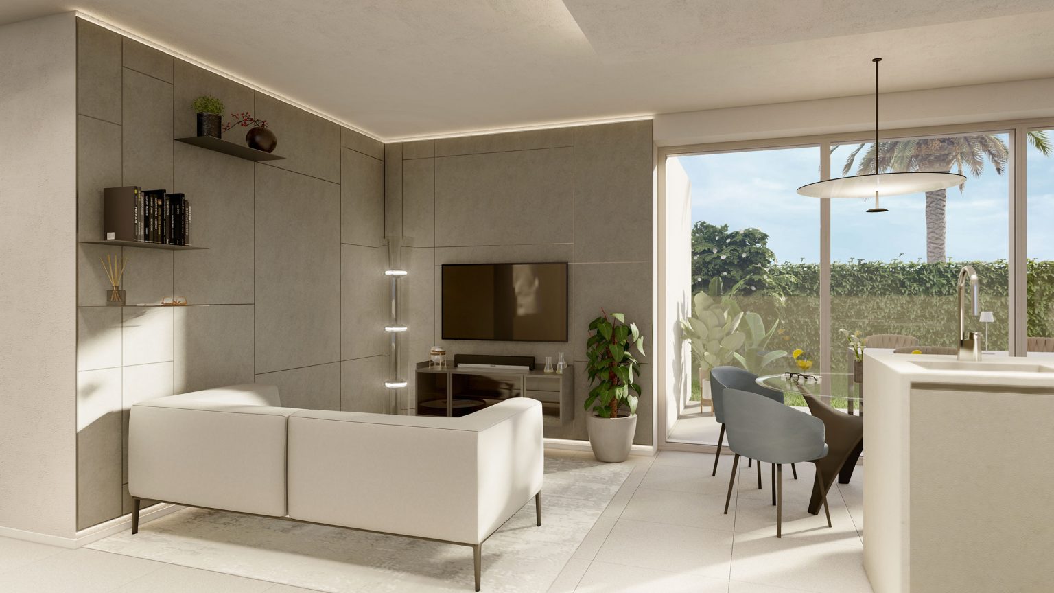 Appartamento 3A Soggiorno 2 - Residenze Civico 12 Loano