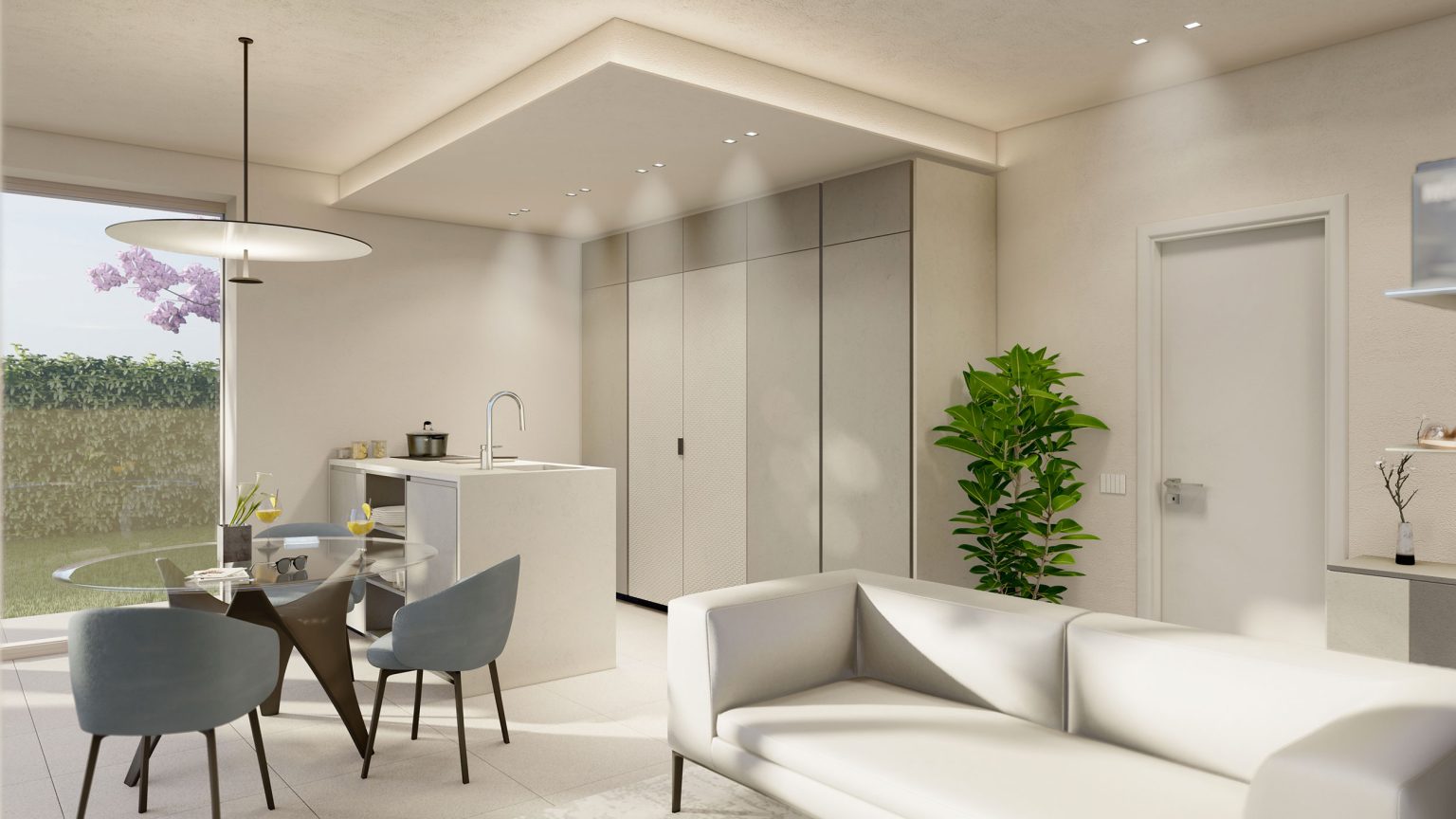 Appartamento 3A Soggiorno - Residenze Civico 12 Loano