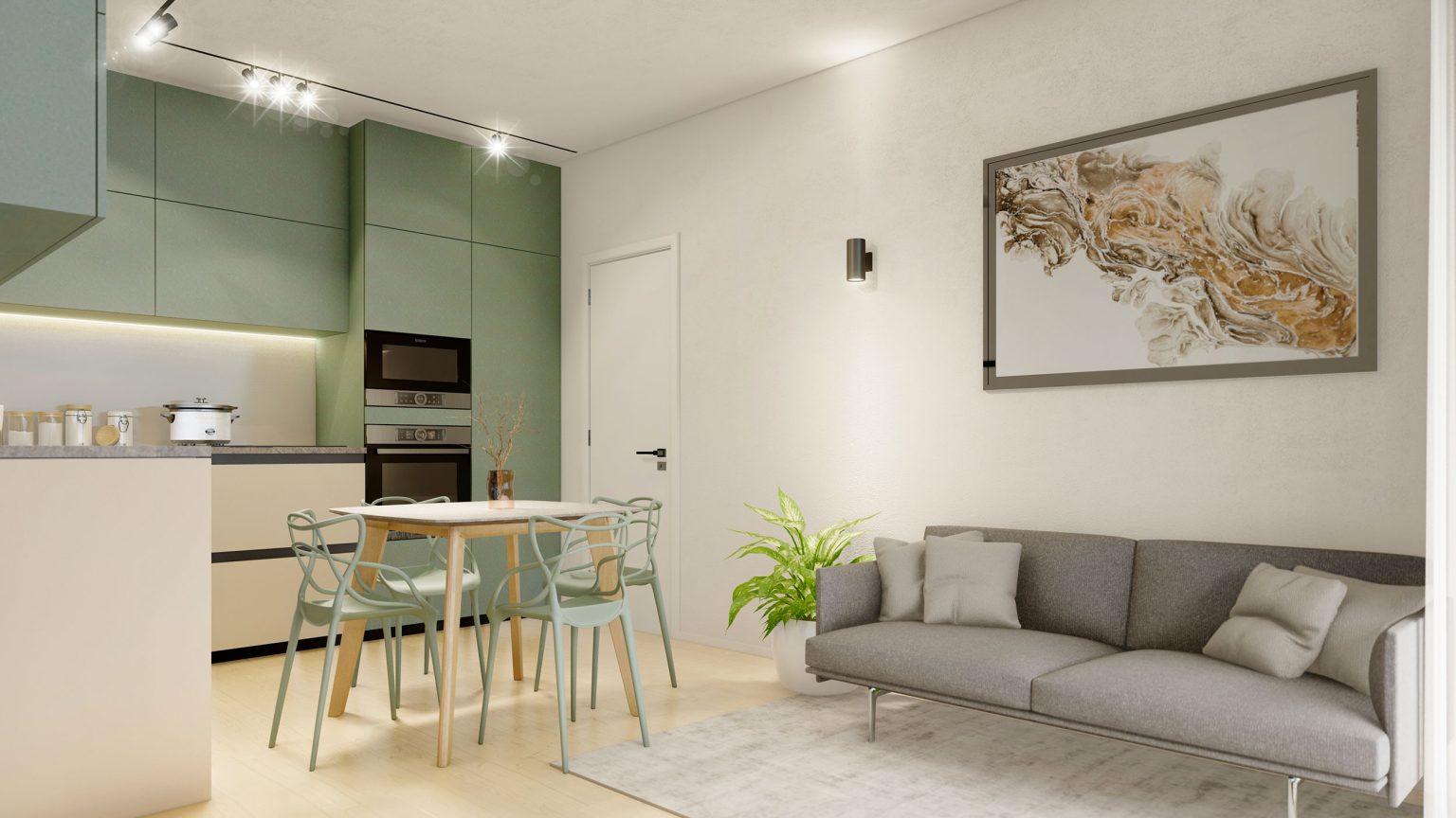 Appartamento 4A Soggiorno 2 - Residenze Civico 12 Loano